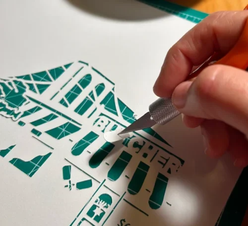 Working on a papercut