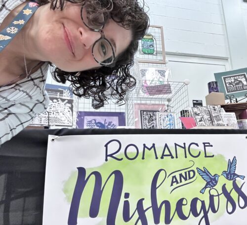 Evelyn / Romance and Mishegoss at a craft fair